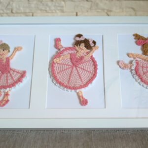 Obraz potrójny "Baletnice"